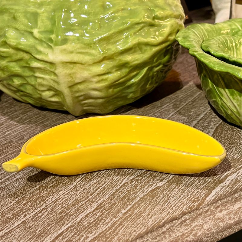 Banana skål i keramikk 16 cm