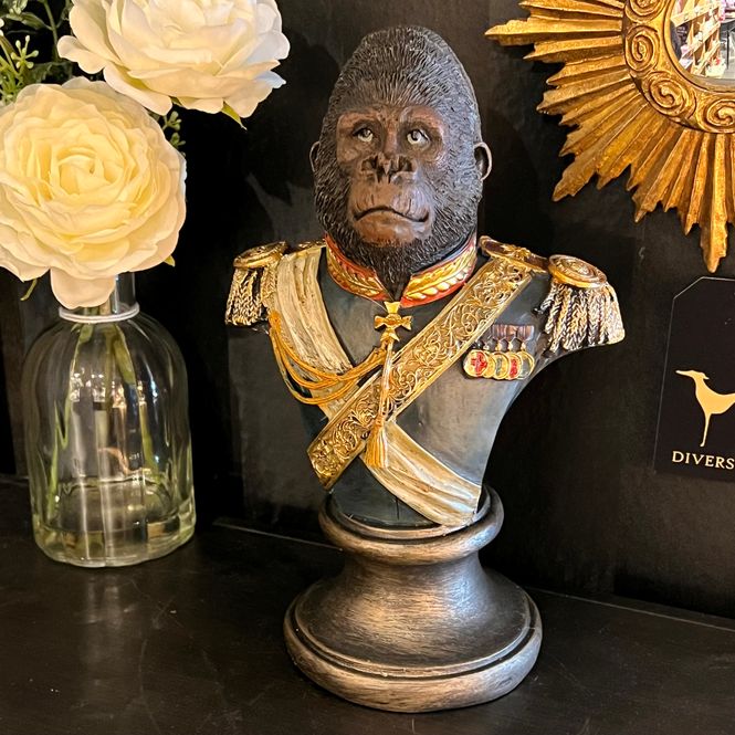 Main Image Gorilla Blå byste