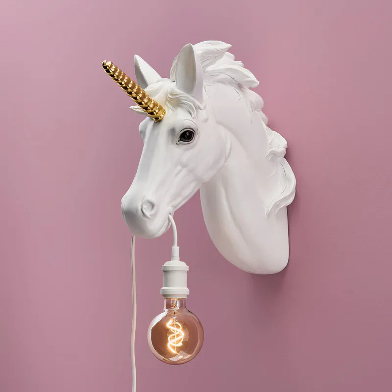 Hugh Unicorn vegglampe Werns