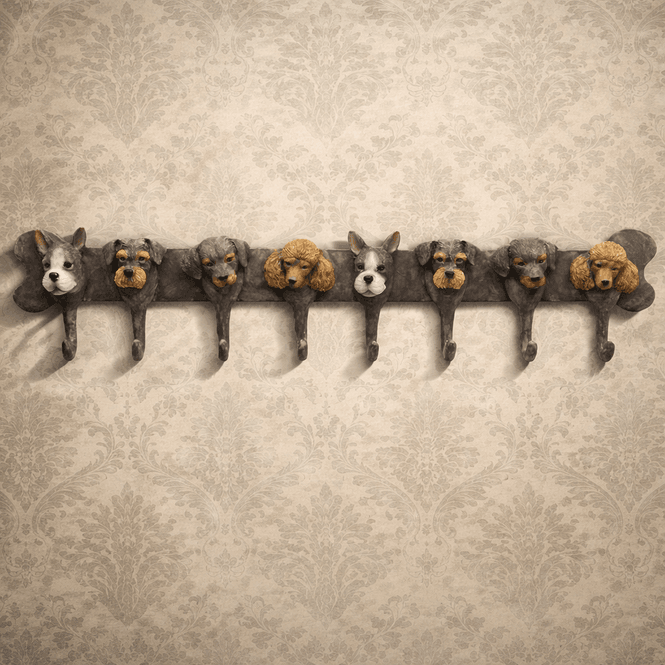 Hovedbilde Knaggrekke Dog Family 69 cm