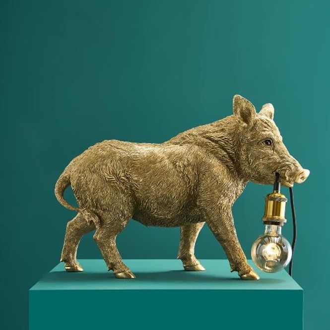 Hovedbilde William villsvin bordlampe fra Werns