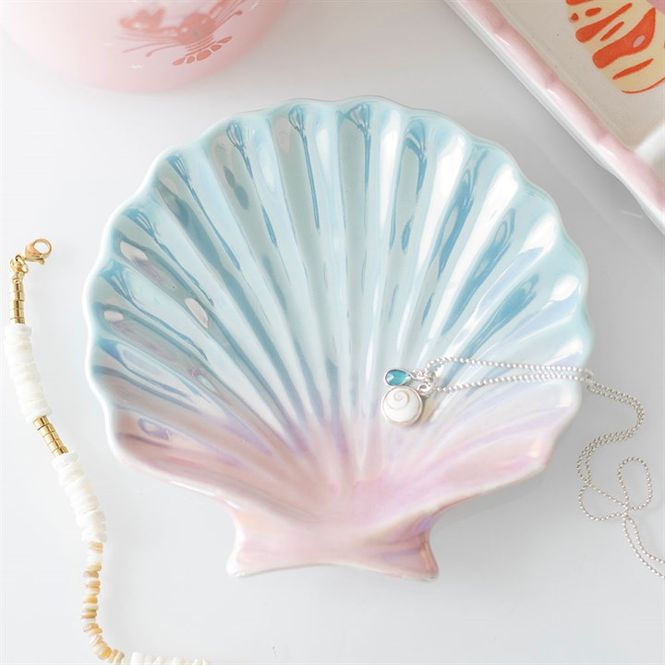 Hovedbilde Iridescent Shell smykkefat