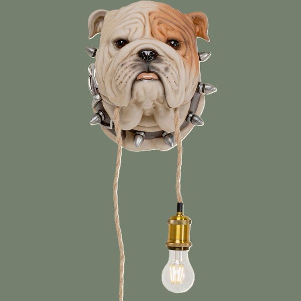 Hovedbilde Bulldog vegglampe