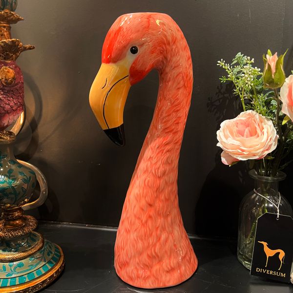 Hovedbilde Vase Rosa Flamingo stor