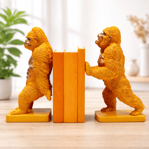 Hovedbilde Bokstøtter Gorilla Orange