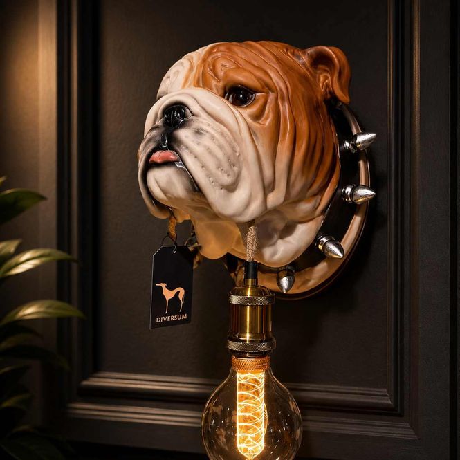 Hovedbilde Bulldog vegglampe