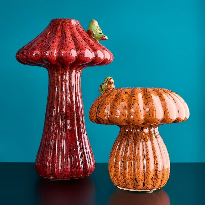 Hovedbilde Mushroom vase Red