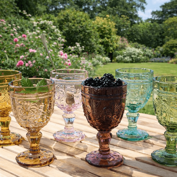 Hovedbilde Saint-Émilion fargede vinglass Damascus Chic ...