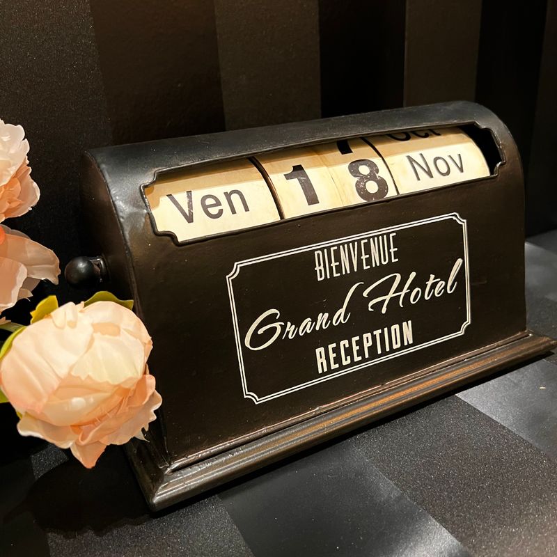 Fransk Bord Kalender Grand Hotel, Evighetskalender.