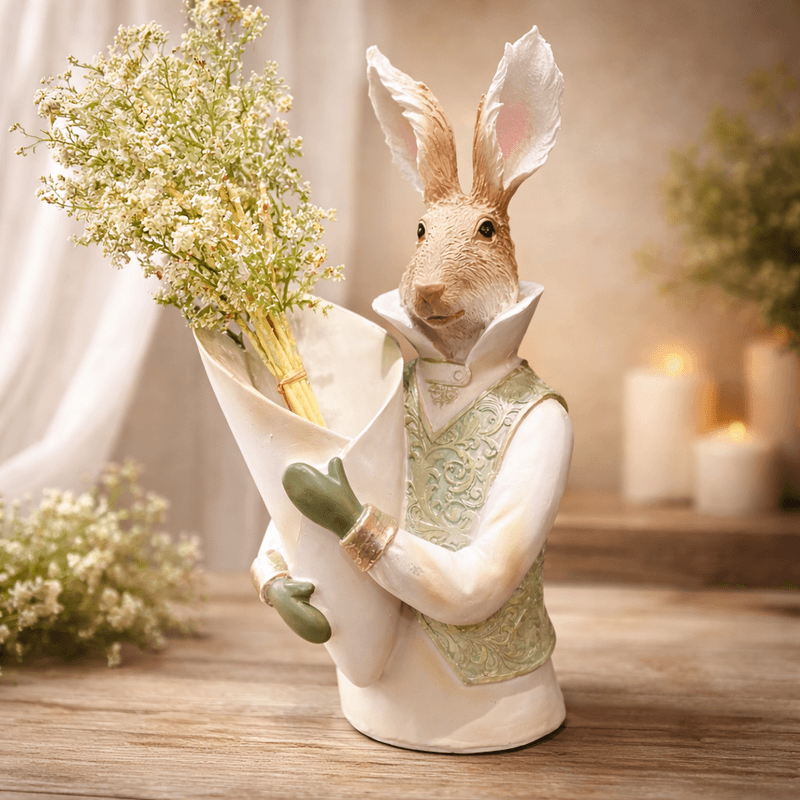 Hare figur vase