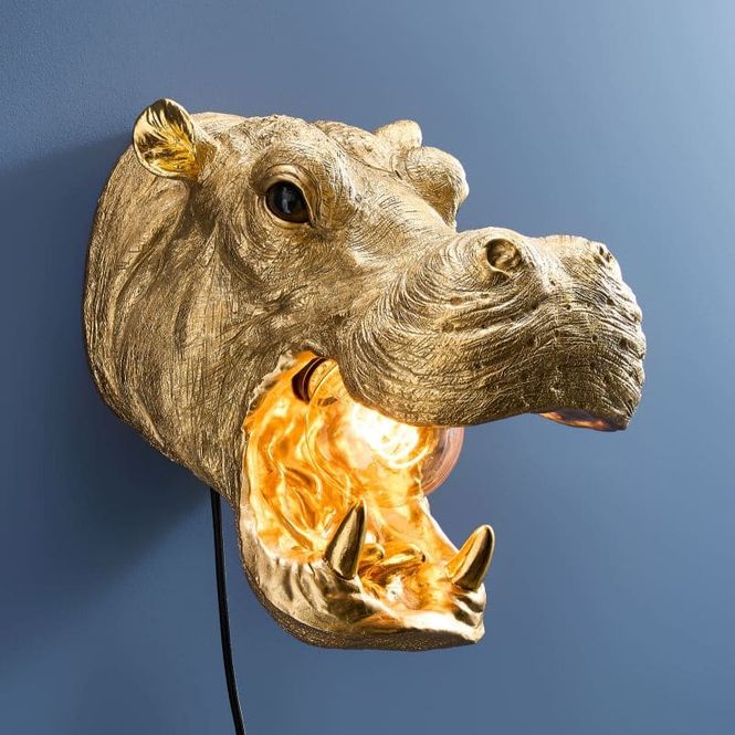 Hovedbilde Patty the Hippo flodhest vegglampe Werns