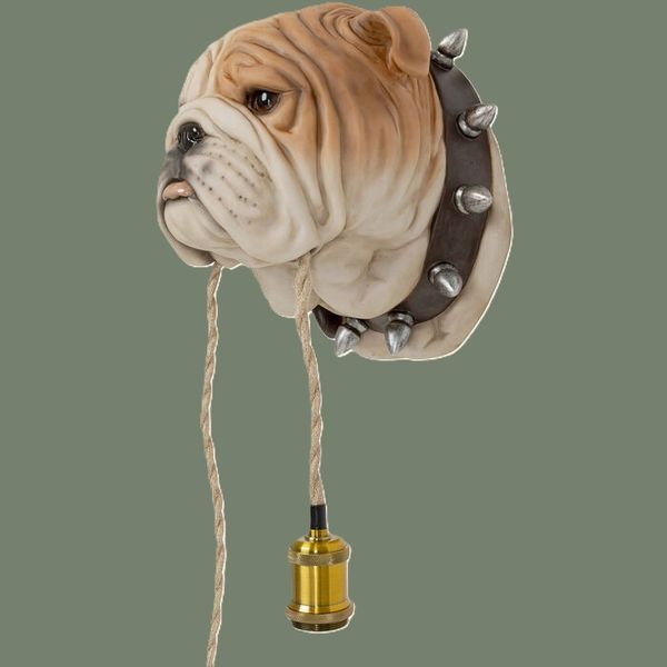 Hovedbilde Bulldog vegglampe