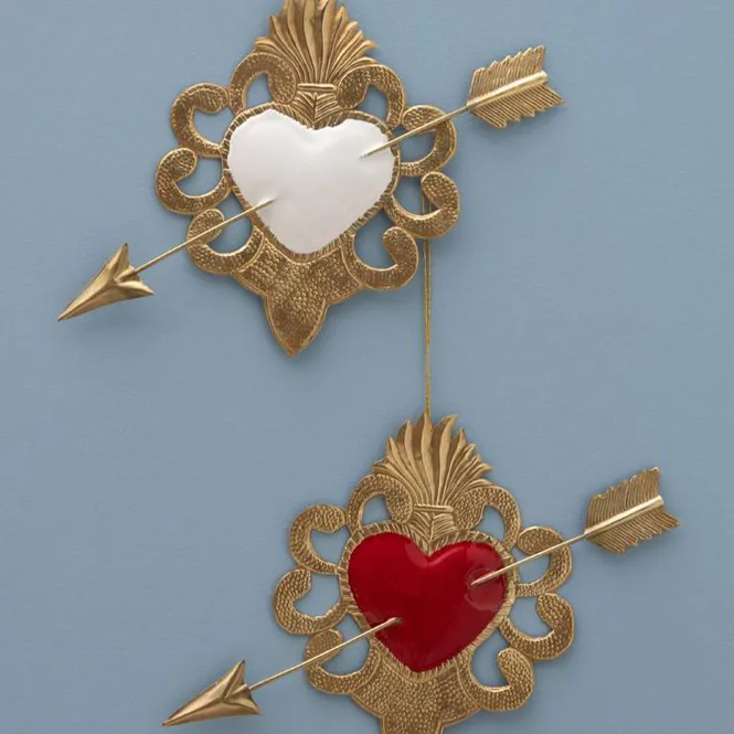 Hovedbilde Ex Votos Heart with Arrow, sett med 2