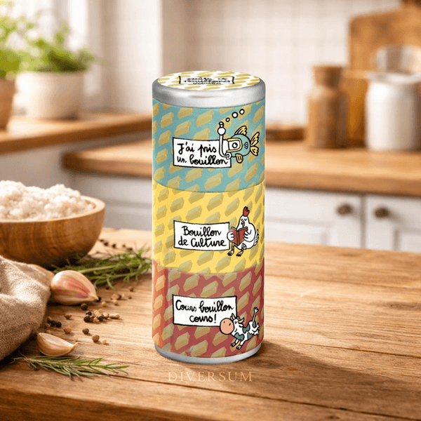 Hovedbilde Buljongterningboks, stablebar