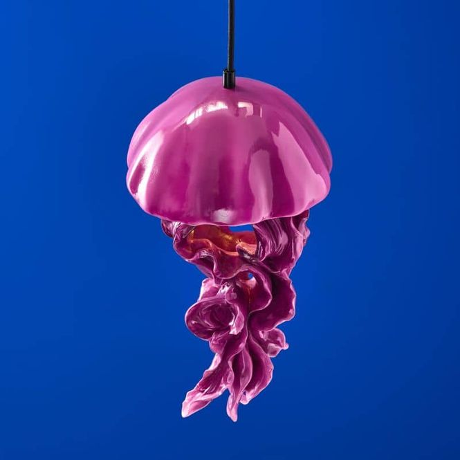 Hovedbilde Ava Manet taklampe magenta Werns