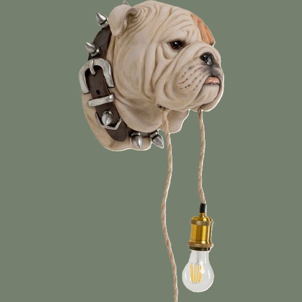 Hovedbilde Bulldog vegglampe
