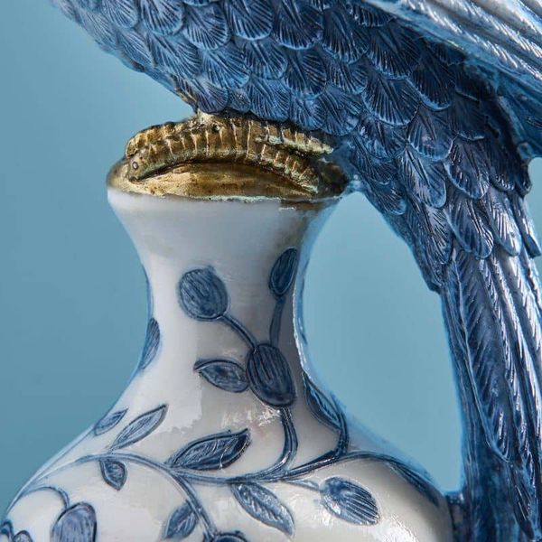 Hovedbilde Papegøye lysestaker Blue sett med 2 fra Werns