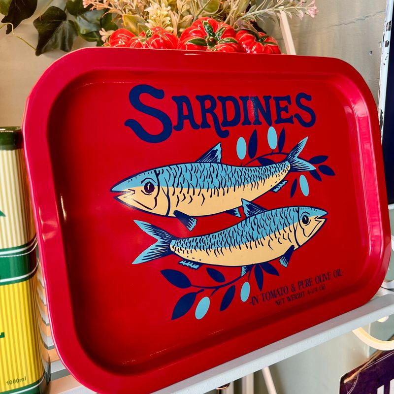 Sardines serveringsbrett