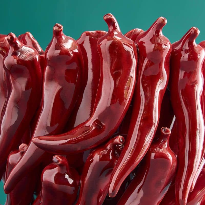 Vase Chili bordeaux Werns