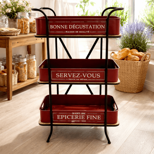 Hovedbilde Fransk hylle i industriell stil