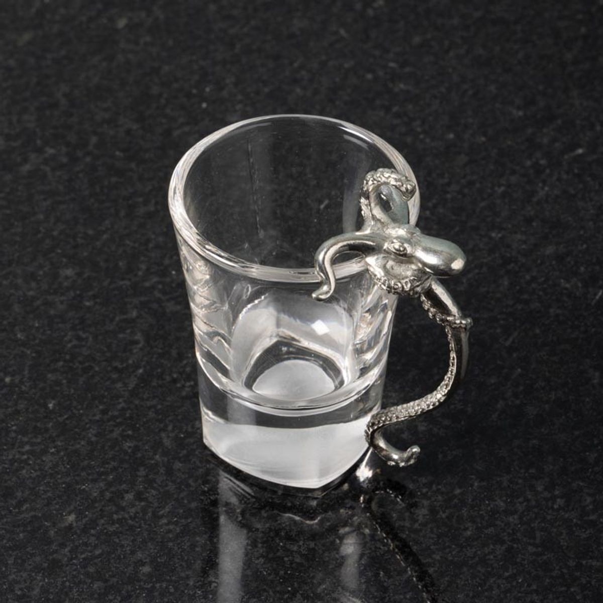 Octopus shot glass, Blekksprut snapseglass